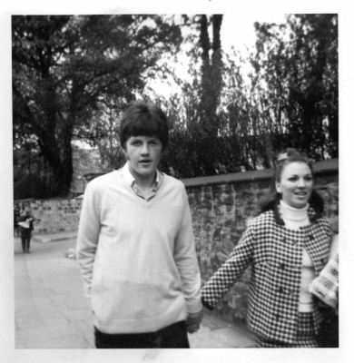 Peter Knowles with Jean c R Goddard