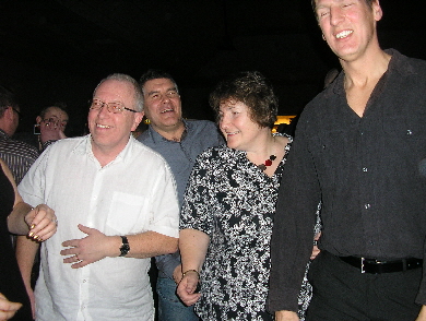 12.Peter, Mark,Jenny and Andy of the dance floor 12.Peter, Mark,Jenny and Andy of the dance floor