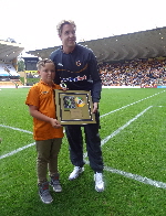 James with Wayne Player of 2011-12