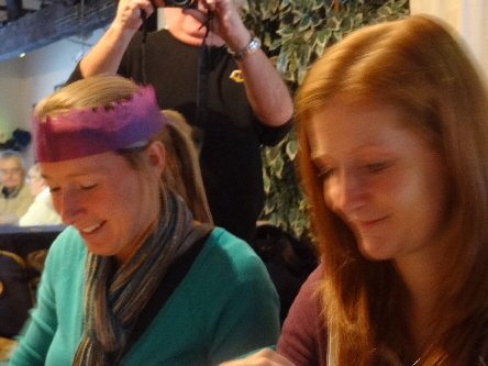 Wolves Women capt Anna Perks + Amber QUick at WWLSC XmasDSC07853