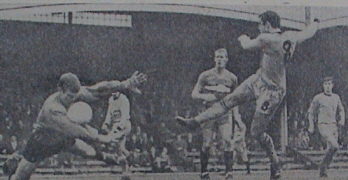 Ernie scores the winner againts Plymouth Ernie scores the winner againts Plymouth