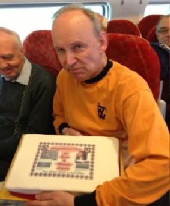 Dave Slape by Mark Feehan 50th anniversary trip to the day then 2-1 v Fulham 2day 1-2 to Burnley-s Dave Slape by Mark Feehan 50th anniversary trip to the day then 2-1 v Fulham 2day 1-2 to Burnley-s
